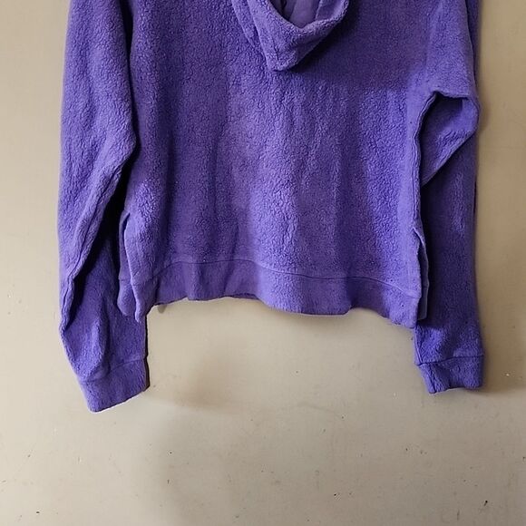 Anthroologie (stateslide) fuzzy soft Hoodie pullover XS NWT - Picture 4 of 6